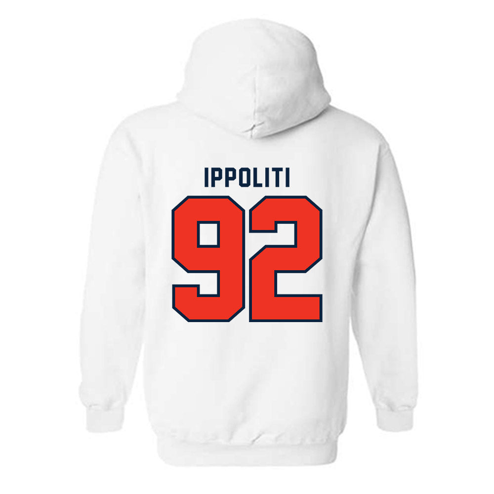 Syracuse - NCAA Men's Lacrosse : Michael Ippoliti - Classic Shersey Hooded Sweatshirt-1