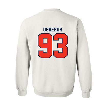 Syracuse - NCAA Football : Nissi Ogbebor - Classic Shersey Crewneck Sweatshirt-1