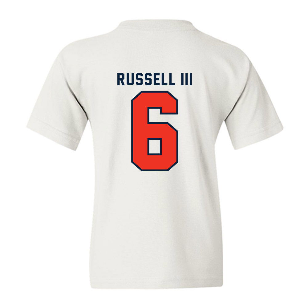 Syracuse - NCAA Men's Basketball : Calvin Russell III - Classic Shersey Youth T-Shirt-1