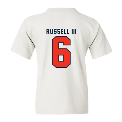 Syracuse - NCAA Men's Basketball : Calvin Russell III - Classic Shersey Youth T-Shirt-1