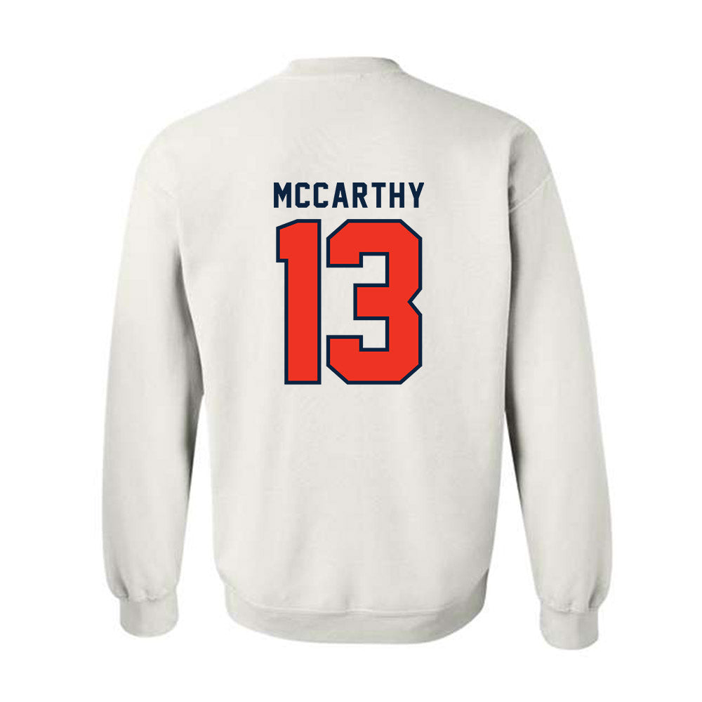 Syracuse - NCAA Men's Lacrosse : Tyler McCarthy - Classic Shersey Crewneck Sweatshirt-1