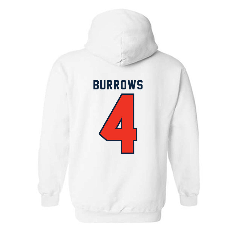 Syracuse - NCAA Women's Basketball : Sophie Burrows - Classic Shersey Hooded Sweatshirt-1