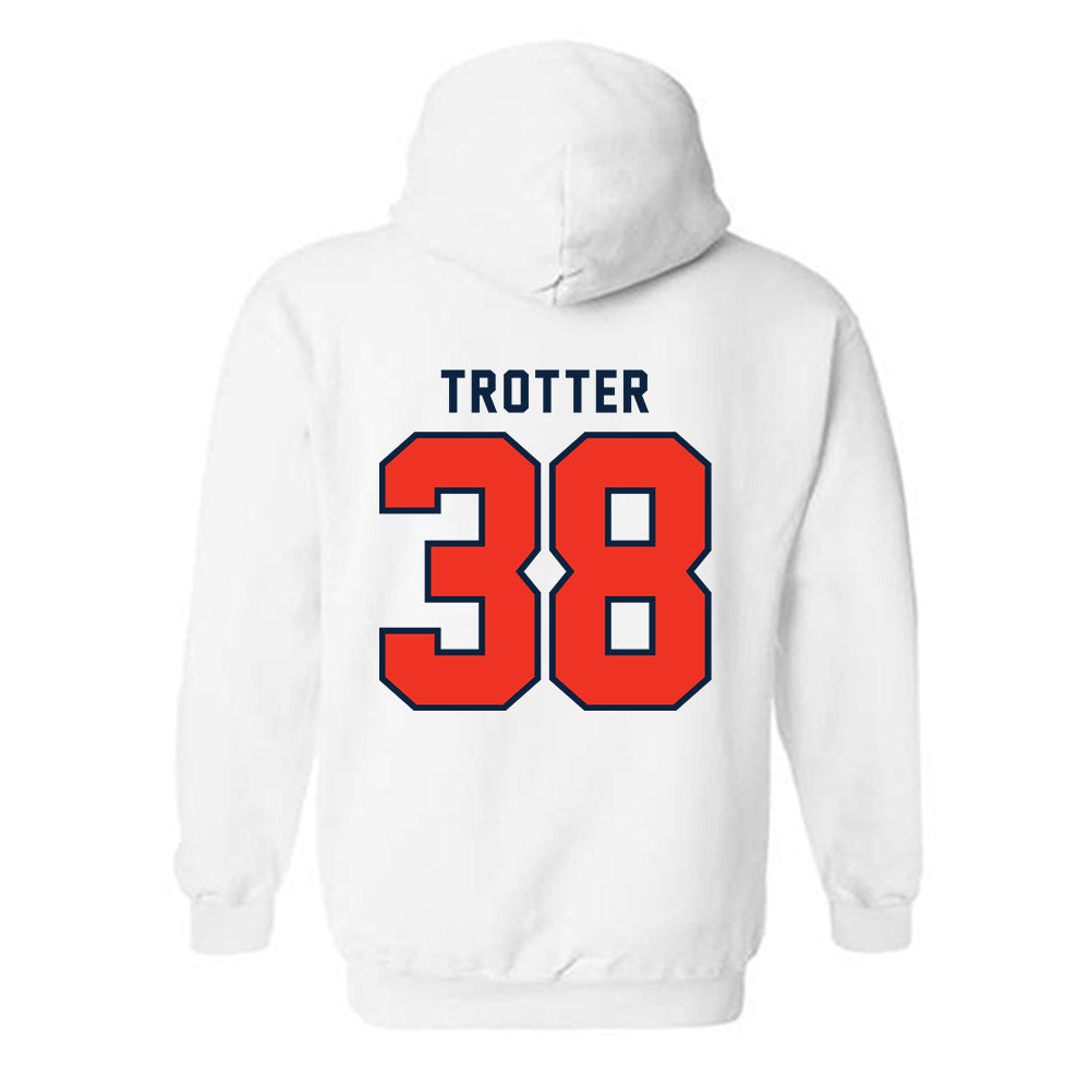 Syracuse - NCAA Football : James Trotter - Classic Shersey Hooded Sweatshirt-1