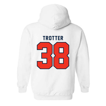 Syracuse - NCAA Football : James Trotter - Classic Shersey Hooded Sweatshirt-1