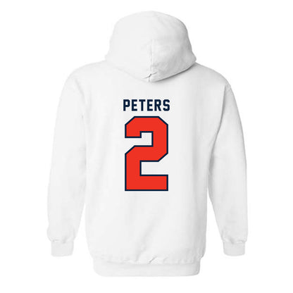 Syracuse - NCAA Women's Lacrosse : Bri Peters - Classic Shersey Hooded Sweatshirt-1