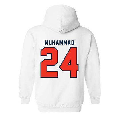Syracuse - NCAA Football : Ibn-Wadu Muhammad - Classic Shersey Hooded Sweatshirt-1