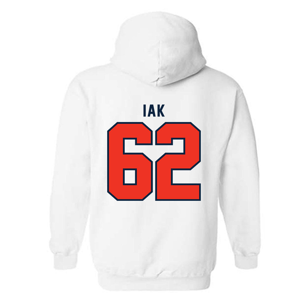 Syracuse - NCAA Football : Jackson Iak - Classic Shersey Hooded Sweatshirt-1