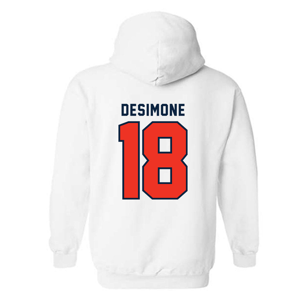 Syracuse - NCAA Women's Lacrosse : Carlie Desimone - Classic Shersey Hooded Sweatshirt-1