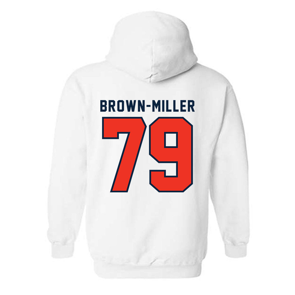 Syracuse - NCAA Football : Travis Brown-Miller - Classic Shersey Hooded Sweatshirt-1