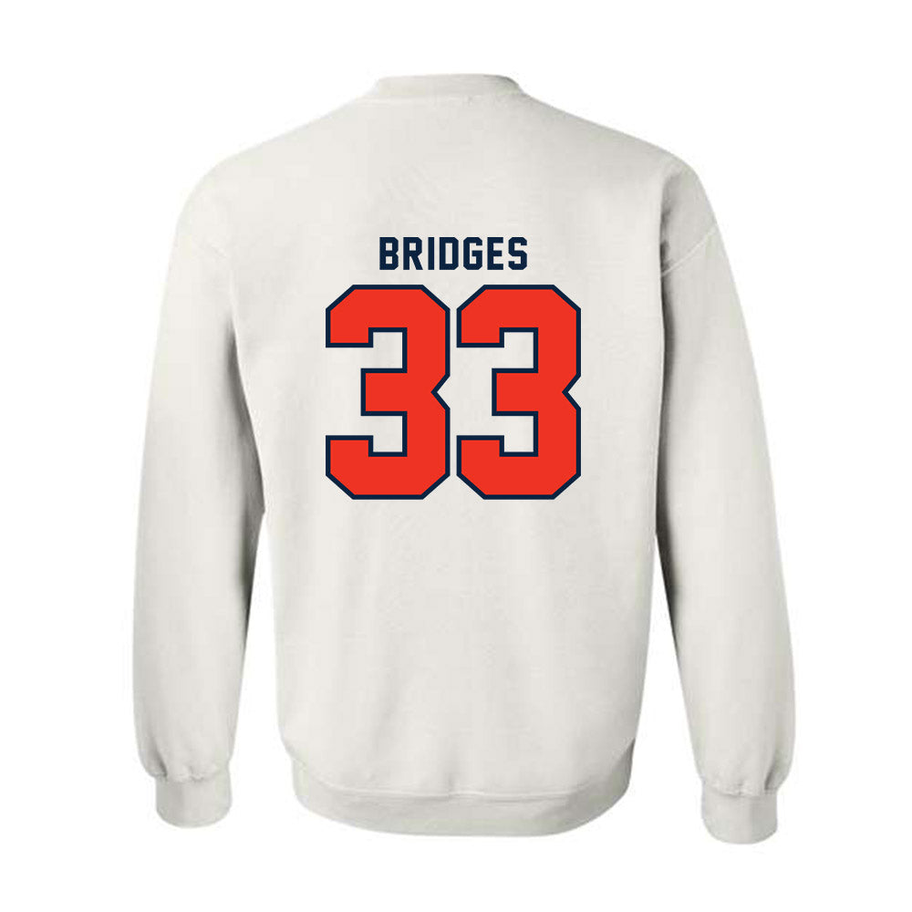Syracuse - NCAA Women's Soccer : Bree Bridges - Classic Shersey Crewneck Sweatshirt-1