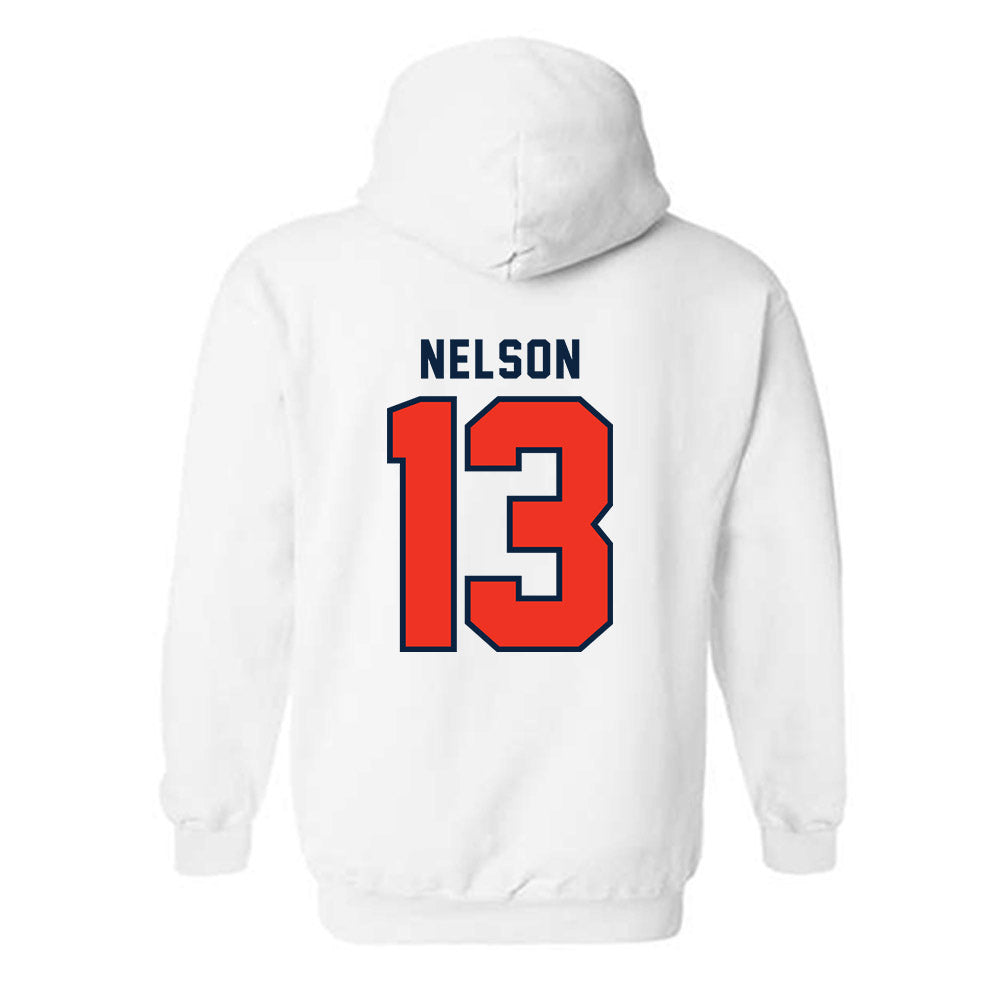 Syracuse - NCAA Women's Basketball : Camdyn Nelson - Classic Shersey Hooded Sweatshirt-1