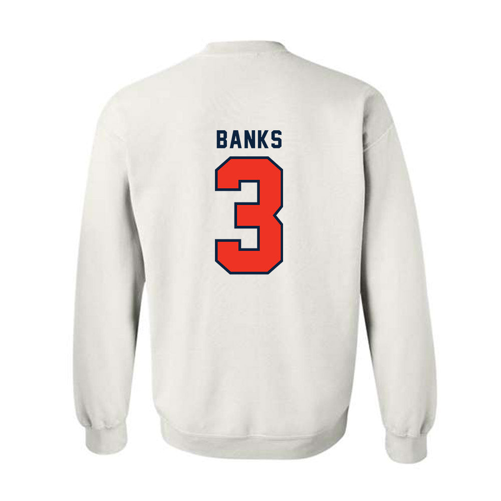 Syracuse - NCAA Women's Lacrosse : Ryann Banks - Classic Shersey Crewneck Sweatshirt-1