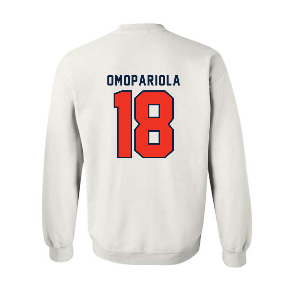 Syracuse - NCAA Football : Oluwademilade (David) Omopariola - Classic Shersey Crewneck Sweatshirt-1