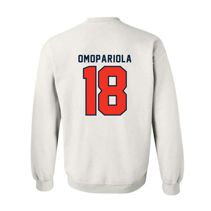 Syracuse - NCAA Football : Oluwademilade (David) Omopariola - Classic Shersey Crewneck Sweatshirt-1