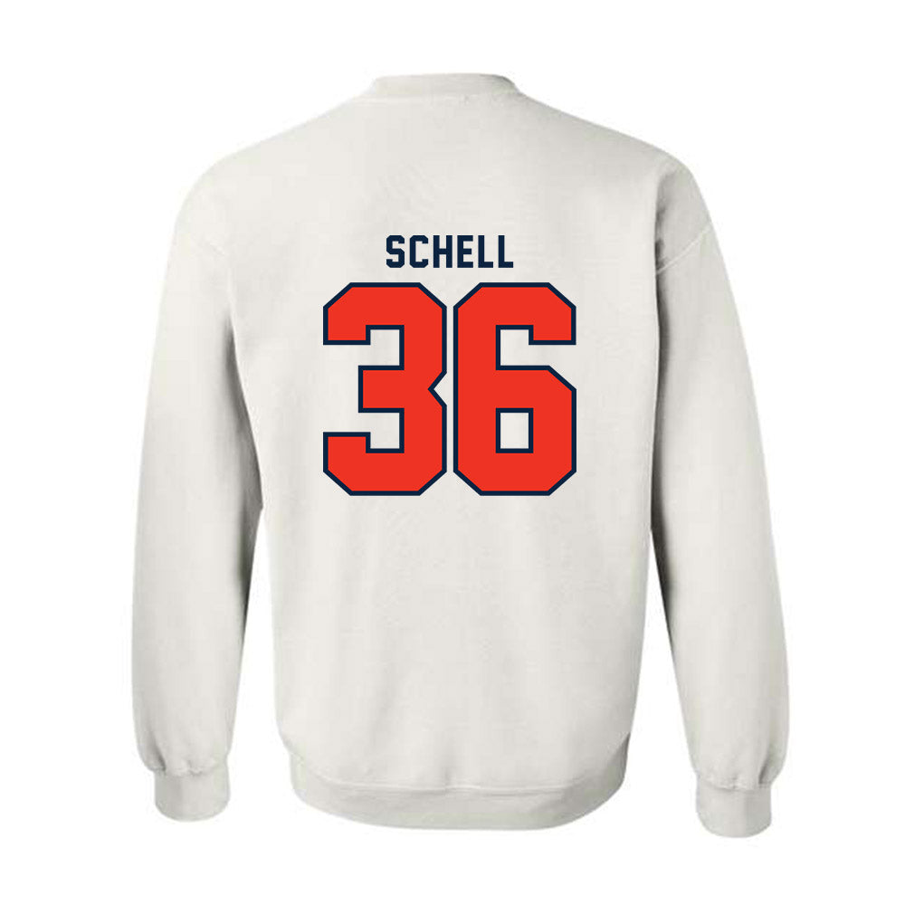 Syracuse - NCAA Men's Lacrosse : Jack Schell - Classic Shersey Crewneck Sweatshirt-1