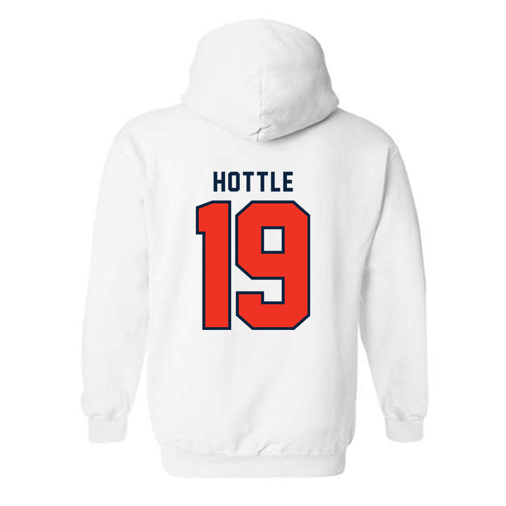 Syracuse - NCAA Men's Lacrosse : Wyatt Hottle - Classic Shersey Hooded Sweatshirt-1