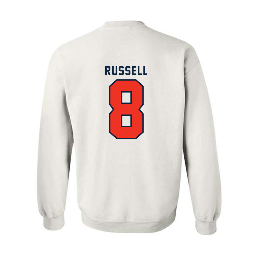 Syracuse - NCAA Football : Tyshawn Russell - Classic Shersey Crewneck Sweatshirt-1