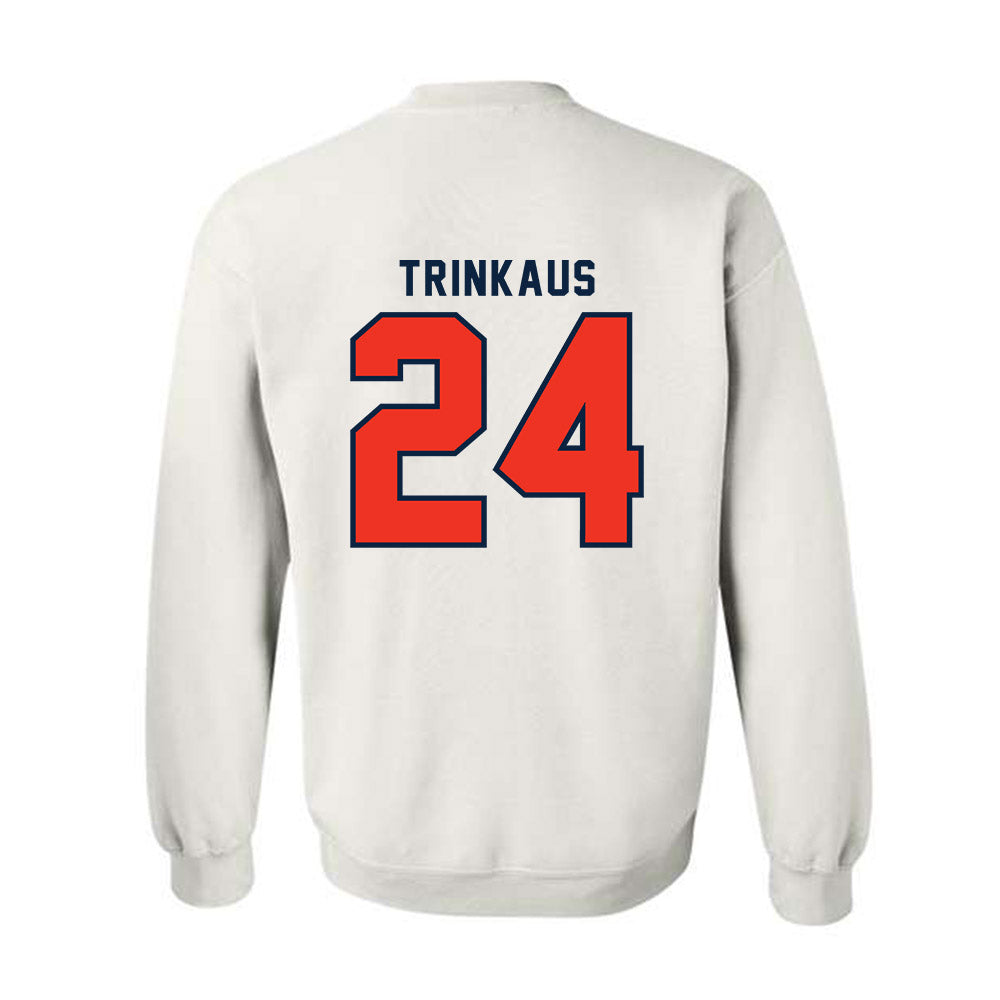 Syracuse - NCAA Women's Lacrosse : Caroline Trinkaus - Classic Shersey Crewneck Sweatshirt-1