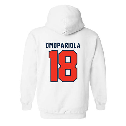 Syracuse - NCAA Football : Oluwademilade (David) Omopariola - Classic Shersey Hooded Sweatshirt-1