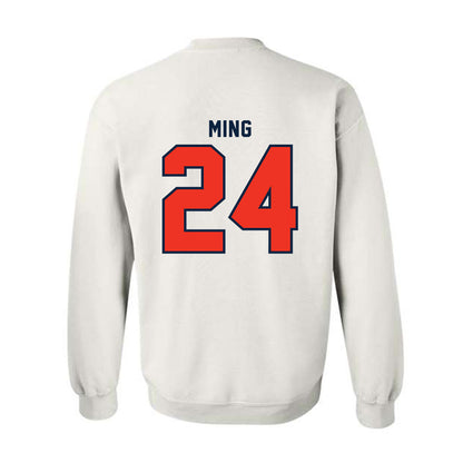 Syracuse - NCAA Men's Soccer : Sachiel Ming - Classic Shersey Crewneck Sweatshirt-1