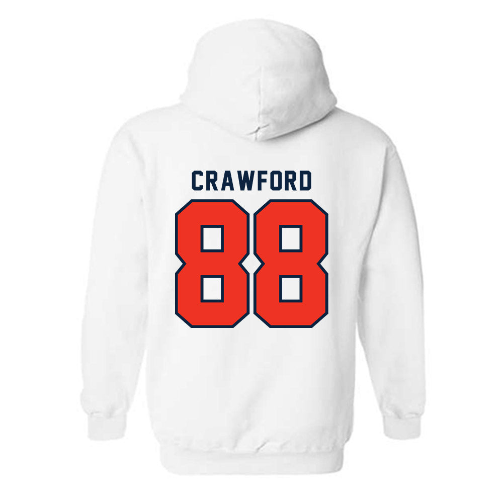 Syracuse - NCAA Football : Elijah Crawford - Classic Shersey Hooded Sweatshirt-1