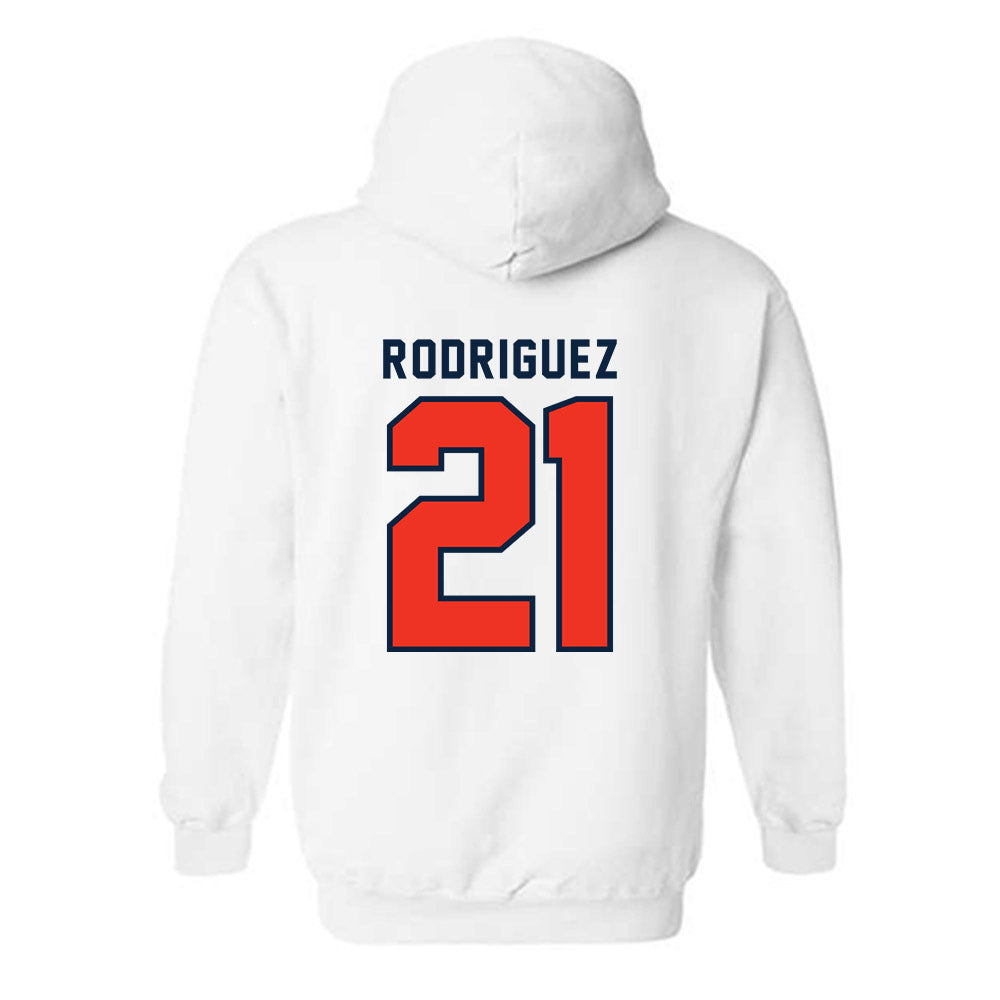 Syracuse - NCAA Women's Volleyball : Bella Rodriguez - Classic Shersey Hooded Sweatshirt-1