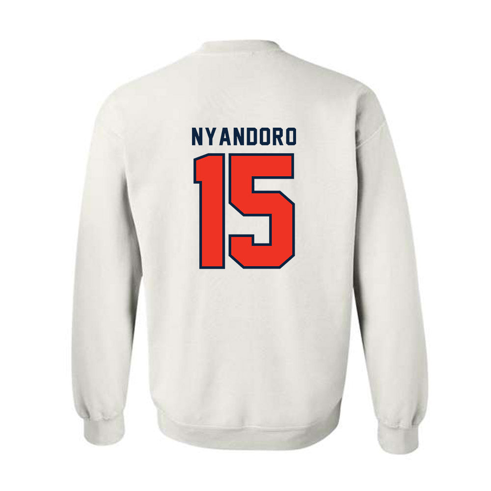 Syracuse - NCAA Football : Nathan Nyandoro - Classic Shersey Crewneck Sweatshirt-1