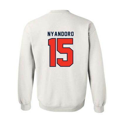 Syracuse - NCAA Football : Nathan Nyandoro - Classic Shersey Crewneck Sweatshirt-1