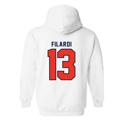 Syracuse - NCAA Men's Lacrosse : Joe Filardi - Classic Shersey Hooded Sweatshirt-1
