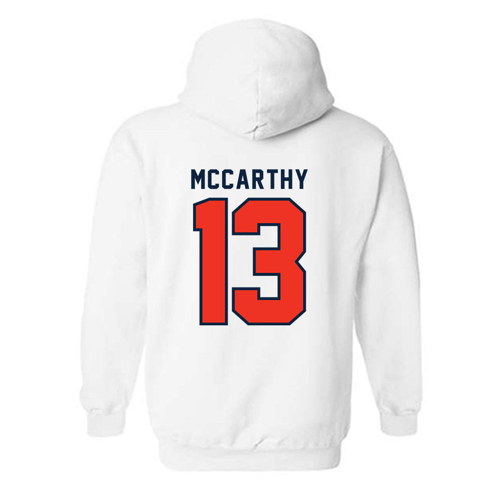 Syracuse - NCAA Men's Lacrosse : Tyler McCarthy - Classic Shersey Hooded Sweatshirt-1