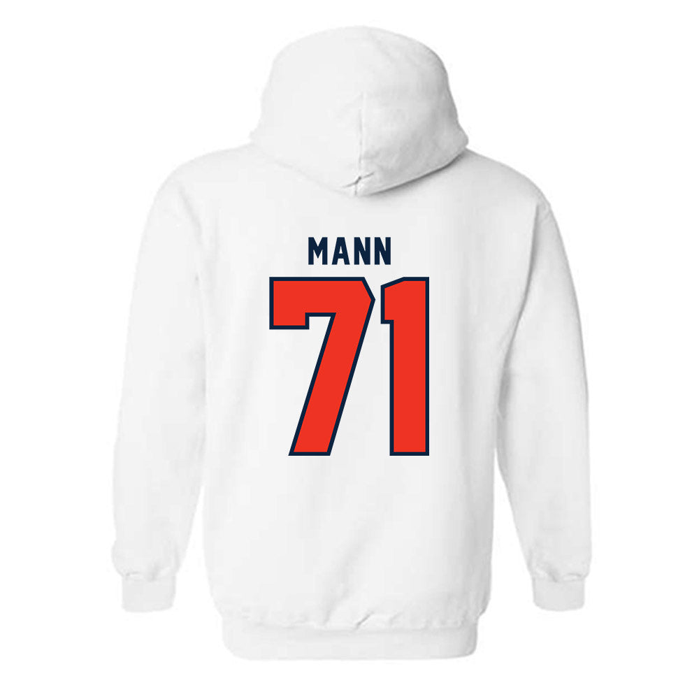 Syracuse - NCAA Football : Jayden Mann - Classic Shersey Hooded Sweatshirt-1