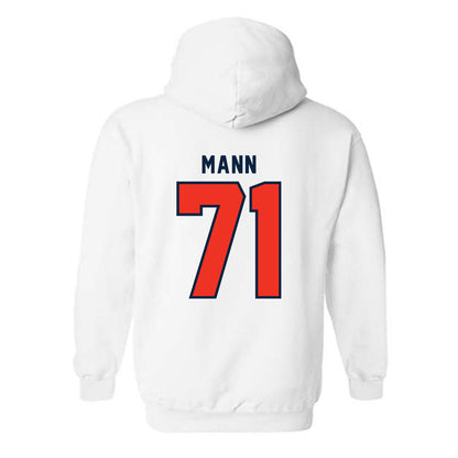 Syracuse - NCAA Football : Jayden Mann - Classic Shersey Hooded Sweatshirt-1