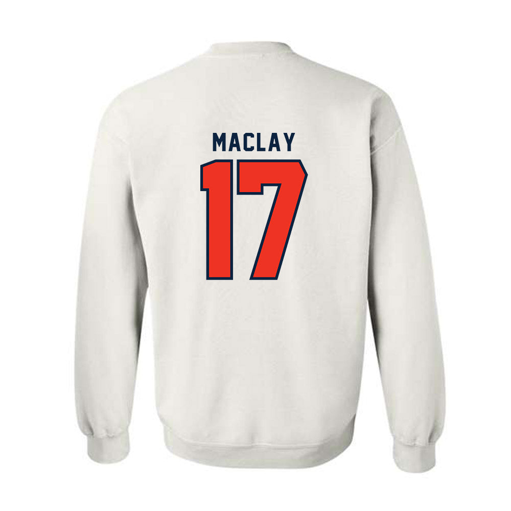 Syracuse - NCAA Women's Lacrosse : Courtney Maclay - Classic Shersey Crewneck Sweatshirt-1