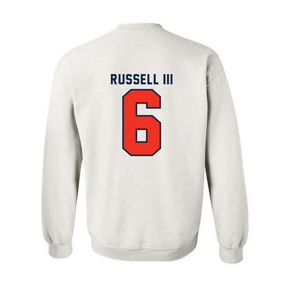 Syracuse - NCAA Men's Basketball : Calvin Russell III - Classic Shersey Crewneck Sweatshirt-1