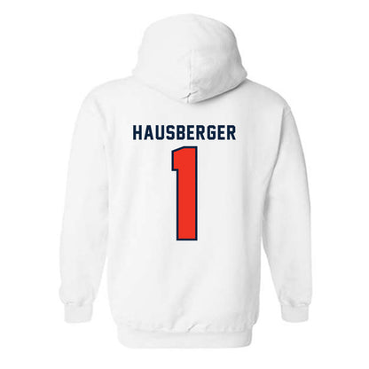 Syracuse - NCAA Women's Ice Hockey : Sophia Hausberger - Classic Shersey Hooded Sweatshirt-1