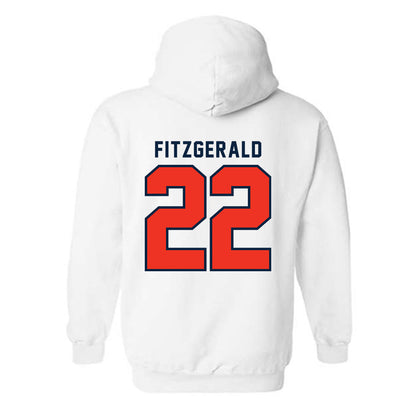 Syracuse - NCAA Women's Basketball : Justus Fitzgerald - Classic Shersey Hooded Sweatshirt-1