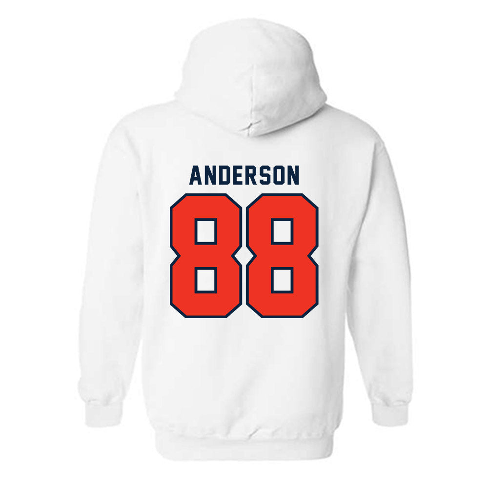 Syracuse - NCAA Men's Lacrosse : Payton Anderson - Classic Shersey Hooded Sweatshirt-1
