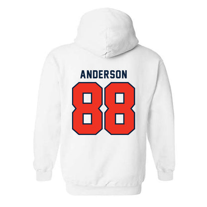 Syracuse - NCAA Men's Lacrosse : Payton Anderson - Classic Shersey Hooded Sweatshirt-1