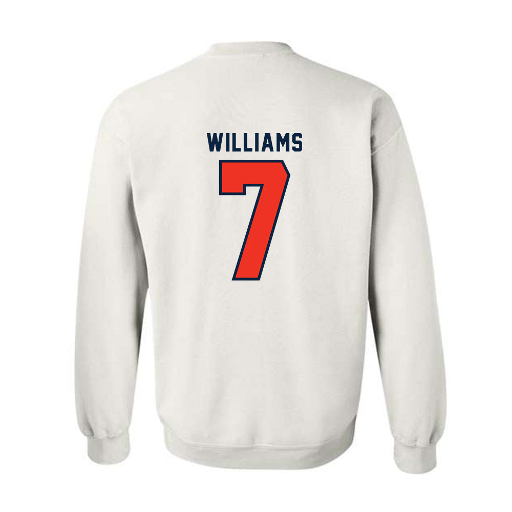 Syracuse - NCAA Football : Darien Williams - Classic Shersey Crewneck Sweatshirt-1