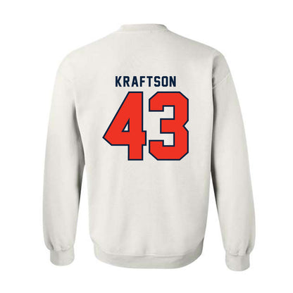 Syracuse - NCAA Men's Lacrosse : Charlie Kraftson - Classic Shersey Crewneck Sweatshirt-1