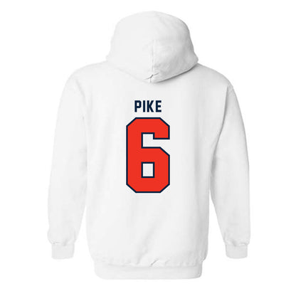 Syracuse - NCAA Men's Lacrosse : Braydon Pike - Classic Shersey Hooded Sweatshirt-1