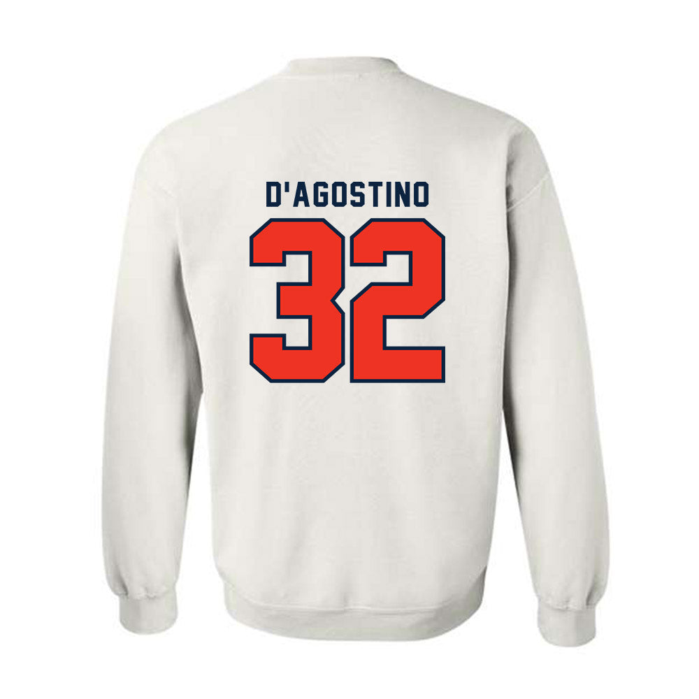Syracuse - NCAA Men's Lacrosse : Louis D'Agostino - Classic Shersey Crewneck Sweatshirt-1
