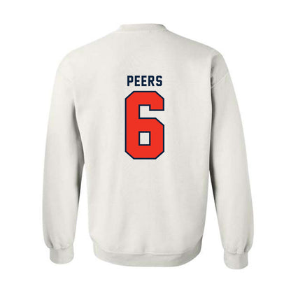 Syracuse - NCAA Women's Lacrosse : Ella Peers - Classic Shersey Crewneck Sweatshirt-1