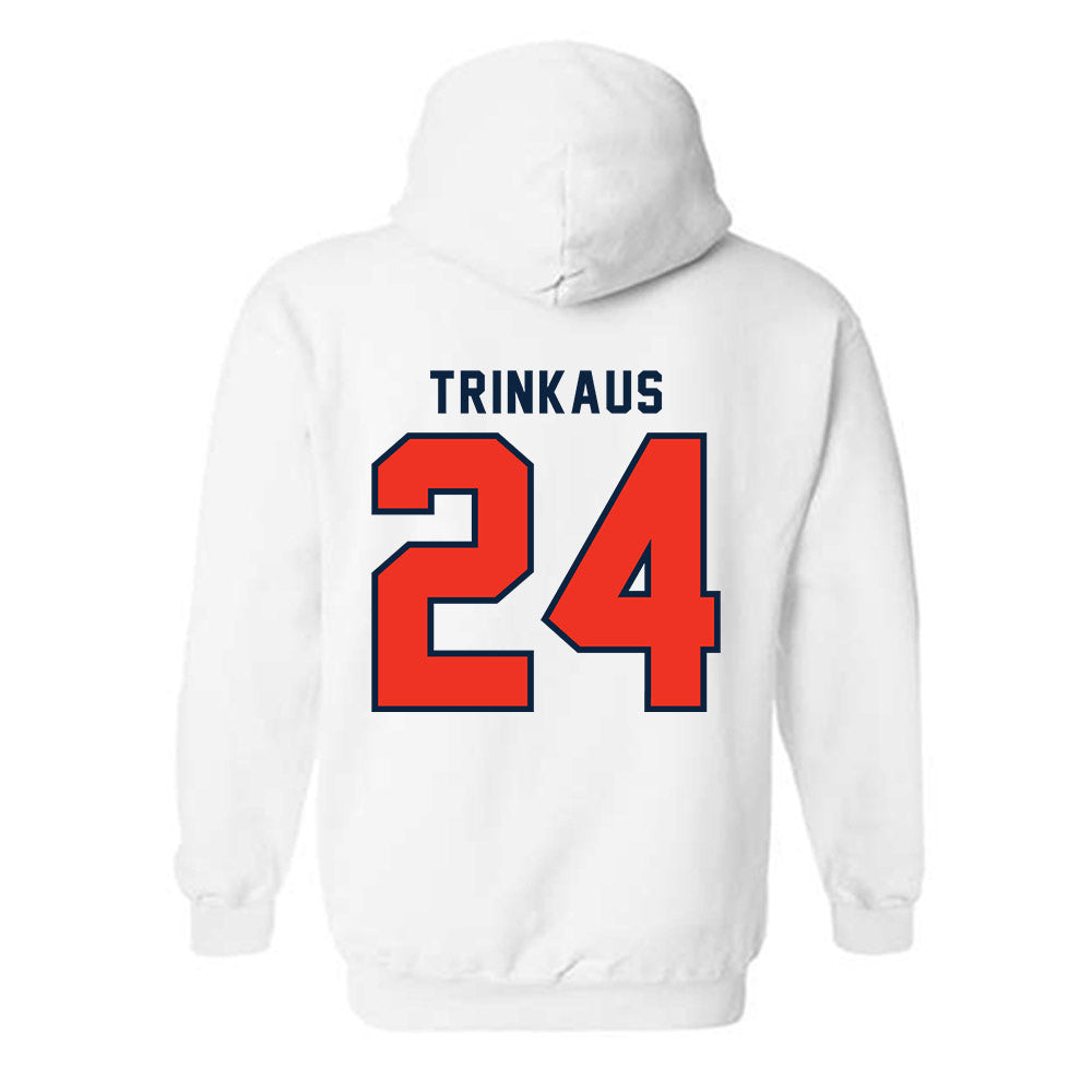 Syracuse - NCAA Women's Lacrosse : Caroline Trinkaus - Classic Shersey Hooded Sweatshirt-1