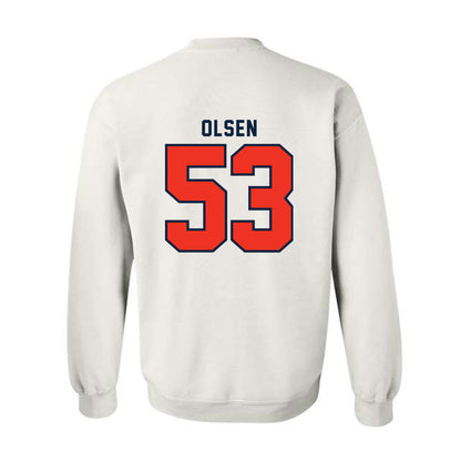 Syracuse - NCAA Football : Ted Olsen - Classic Shersey Crewneck Sweatshirt