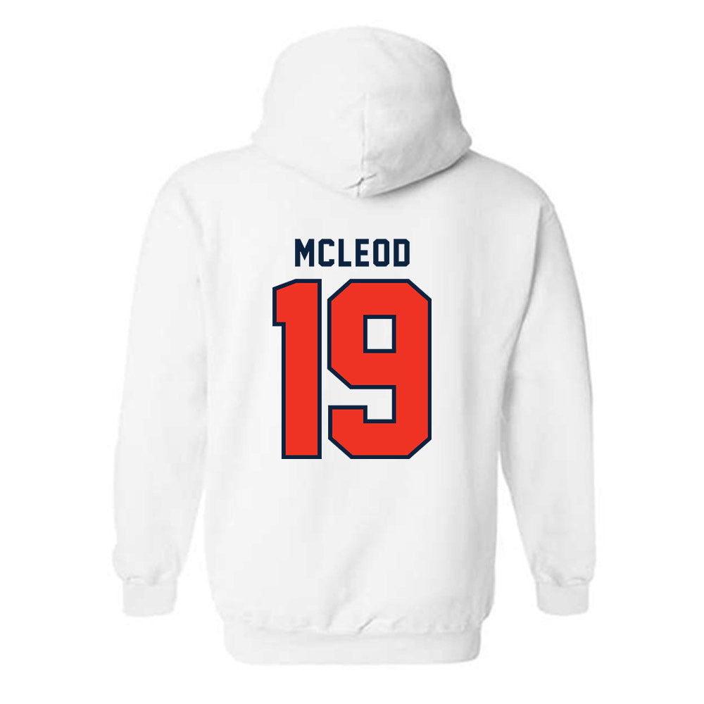 Syracuse - NCAA Women's Ice Hockey : Rylee McLeod - Classic Shersey Hooded Sweatshirt-1