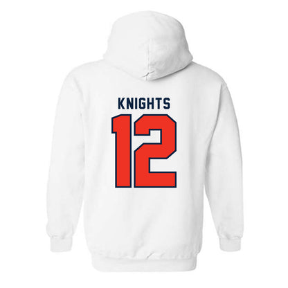 Syracuse - NCAA Women's Field Hockey : Charlotte Knights - Classic Shersey Hooded Sweatshirt-1