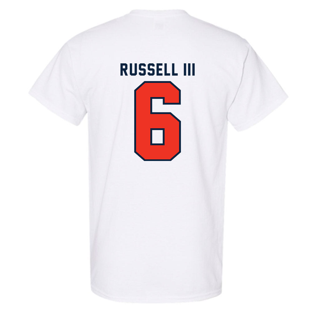 Syracuse - NCAA Men's Basketball : Calvin Russell III - Classic Shersey T-Shirt-1