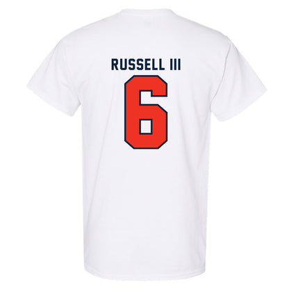 Syracuse - NCAA Men's Basketball : Calvin Russell III - Classic Shersey T-Shirt-1
