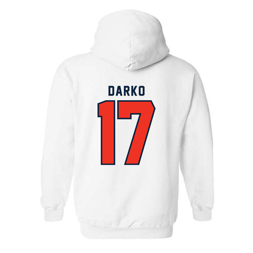 Syracuse - NCAA Men's Soccer : Landon Darko - Classic Shersey Hooded Sweatshirt-1